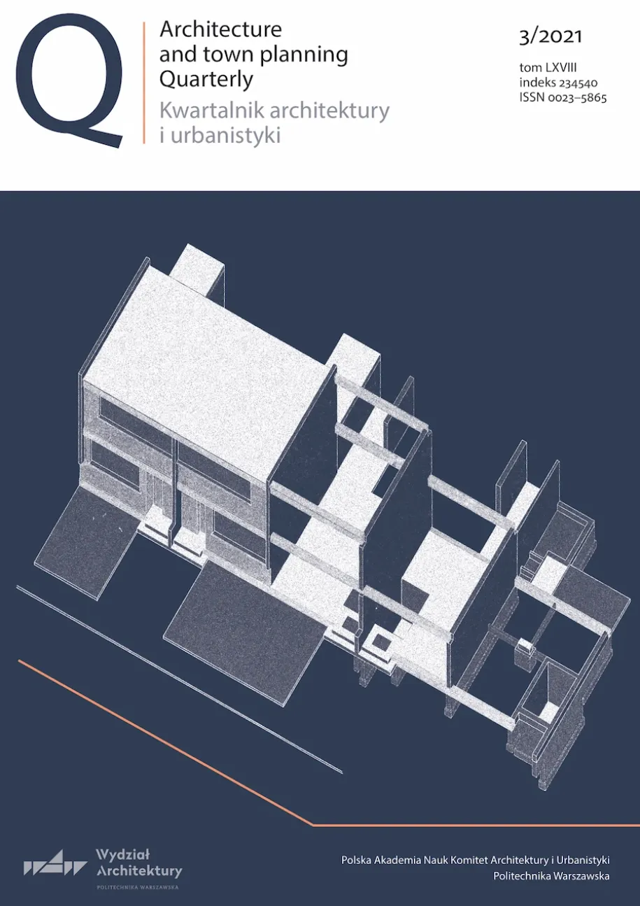 “Kwartalnik Architektury i Urbanistyki”, Tom XVI, nr 3/2021