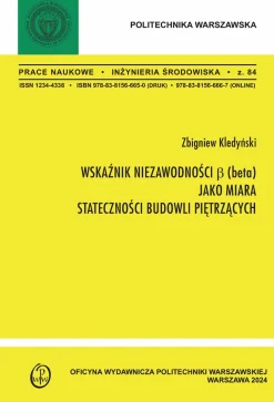 Wskaźnik niezawodności β (beta) jako miara stateczności budowli piętrzących
