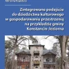 Zintegrowane podejście do dziedzictwa kulturowego w gospodarowaniu przestrzenią na przykładzie gminy Konstancin-Jeziorna